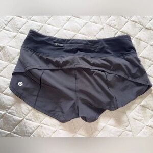 lululemon athletica Women's Dark Gray Athletic Shorts